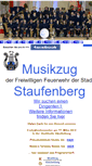 Mobile Screenshot of musikzug-staufenberg.net